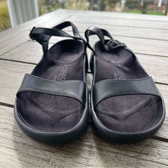 Birkenstock Tatami Josephine Black Leather Sandals Womens Size 37 EU - Picture 3 of 7